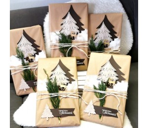 Stickserie ITH - Tannenwald - Stecker & Deko